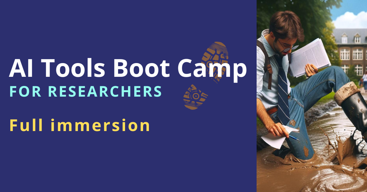 AI Tools Boot Camp for Researchers: Full Immersion - Session #3